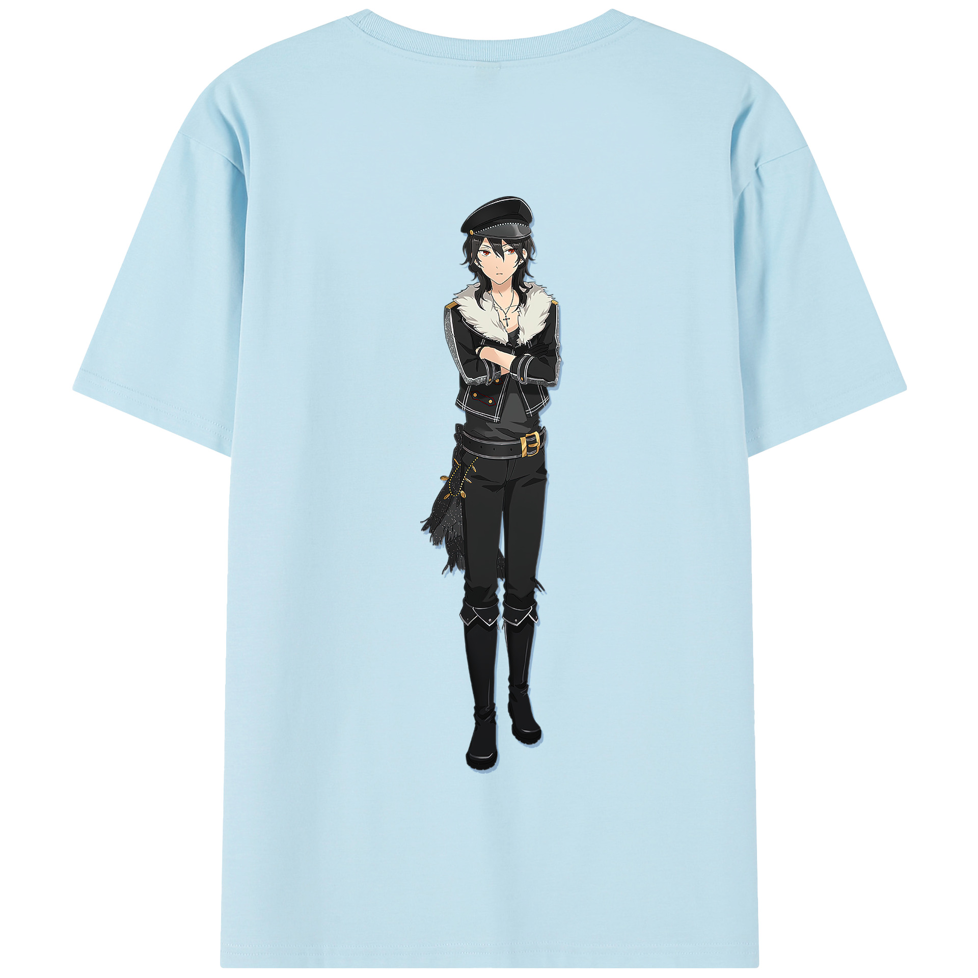 （画像用） あんさんぶるスターズ! Ensemble Stars 綿100％半袖Tシャツ（背面プリント）